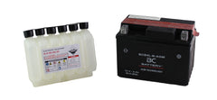 BCB4L-B-AGM | Batterie moto AGM , YB4L-B/A, 12 V, CCA : 4 A, 40 CCA, 120 x 70 x 91 mm