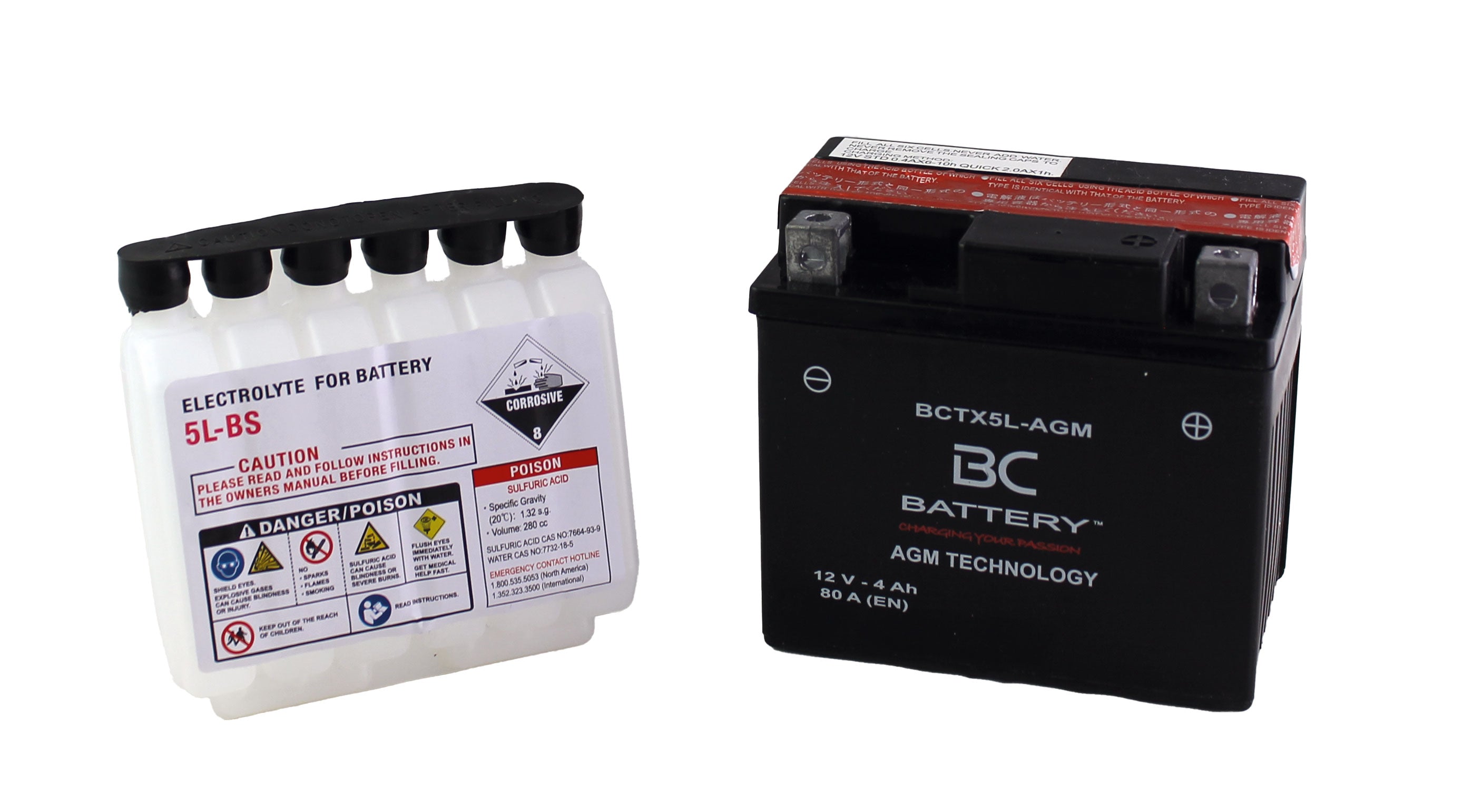 Q-Batteries Batteria Moto YTX5L-BS Gel 50412 12V 5Ah 90A Ordina Su Batterie - Foto 7