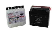 BCTZ7S-AGM | Batterie moto AGM , YTZ7S, 12 V, 6 Ah, CCA : 130 A, 113 x 70 x 105 mm