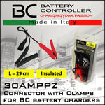 Connettore per Carica Batteria Moto con pinze 30AMPPZ - BC Battery Italian Official Website