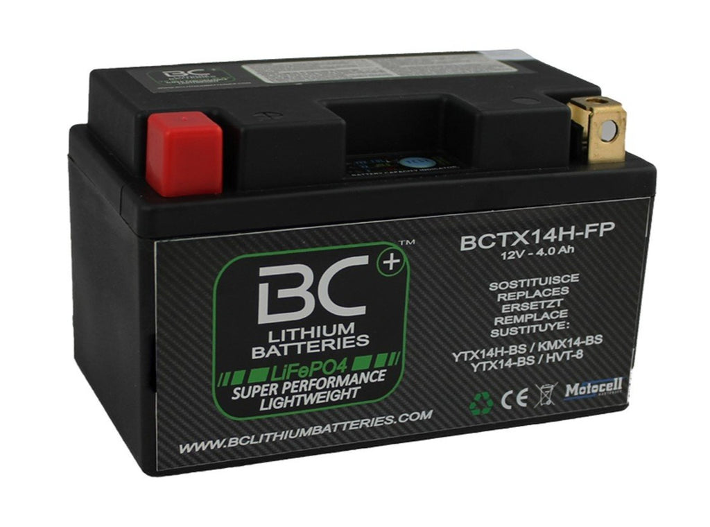 BCTX14H-FP, BATTERIA MOTO LITIO LIFEPO4, 12V