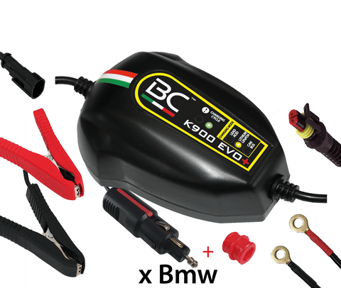 BC K900 EVO+, Caricabatteria BMW 12V - 1A - BC Battery Italian Official Website