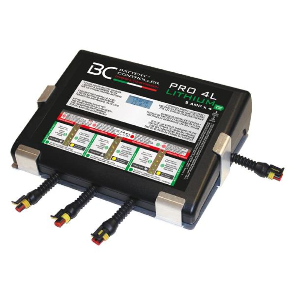 BC PRO 4L - Caricabatteria Professionale per Batterie Litio a 4